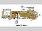 Floorplan - 2013 Forest River RV Wildwood DLX 353FLFB