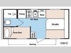 Floorplan - 2012 Gulf Stream RV Conquest Lite 16BHC