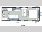 Floorplan - 2013 Coachmen RV Catalina Santara Series 222FB