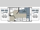 Floorplan - 2013 Dutchmen RV Kodiak 161E