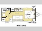 Floorplan - 2013 Forest River RV Salem Cruise Lite 221RBXL