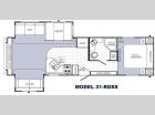 Floorplan - 2013 Palomino Puma 31-RDSS
