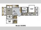 Floorplan - 2013 Forest River RV Cardinal 3030RS