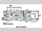 Floorplan - 2013 Forest River RV Rockwood Signature Ultra Lite 8285WS