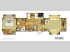 Floorplan - 2013 CrossRoads RV Rushmore RF38FL