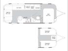 Floorplan - 2013 Airstream RV Flying Cloud 25FB