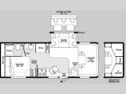 Floorplan - 2006 Itasca Spirit 26A