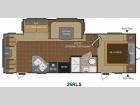 Floorplan - 2013 Keystone RV Hideout 26RLS