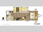Floorplan - 2013 CrossRoads RV Sunset Trail Reserve ST26BH