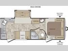 Floorplan - 2013 Keystone RV Cougar Half-Ton Series 24RKSWE