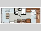 Floorplan - 2013 Gulf Stream RV Visa 19 RSD