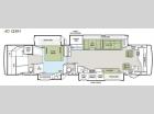 Floorplan - 2013 Tiffin Motorhomes Phaeton 40 QBH