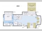 Floorplan - 2013 Winnebago Aspect 30C