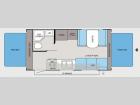 Floorplan - 2013 Jayco Jay Feather Ultra Lite X19H