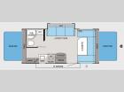 Floorplan - 2013 Jayco Jay Feather Ultra Lite X20E