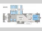 Floorplan - 2013 Jayco White Hawk 30DSRE