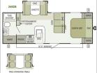 Floorplan - 2013 Starcraft  Autumn Ridge 245DS