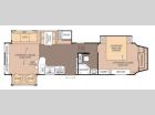 Floorplan - 2013 Forest River RV Cedar Creek Silverback 33RL