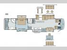 Floorplan - 2013 Entegra Coach Cornerstone 45K