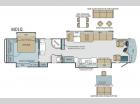 Floorplan - 2013 Entegra Coach Anthem 44DLQ