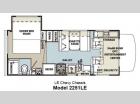 Floorplan - 2013 Forest River RV Forester LE 2251LE Chevy