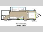 Floorplan - 2013 Forest River RV Stealth EVO 2850