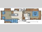 Floorplan - 2013 KZ Durango D355RL