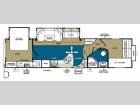 Floorplan - 2013 Forest River RV Sierra Select 32QBBS
