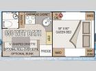 Floorplan - 2012 Northwood Wolf Creek 850