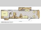 Floorplan - 2013 Fleetwood RV Excursion 35C