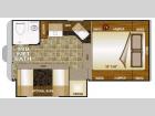 Floorplan - 2013 Northwood Arctic Fox Camper 990 Wet Bath