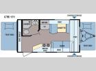 Floorplan - 2013 Dutchmen RV Coleman CTE 171