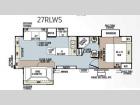Floorplan - 2013 Forest River RV Flagstaff Super Lite 27RLWS