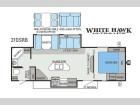 Floorplan - 2013 Jayco White Hawk 27DSRB