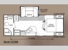 Floorplan - 2013 Skyline Walkabout 22QRB