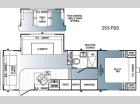 Floorplan - 2014 Palomino Puma 253-FBS
