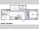 Floorplan - 2014 Palomino Puma 259-RBSS