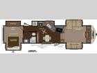 Floorplan - 2014 Keystone RV Montana 3850 FL
