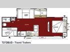 Floorplan - 2013 Forest River RV Wildwood 27DBUD