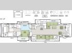Floorplan - 2013 Tiffin Motorhomes Allegro Bus 45 LP