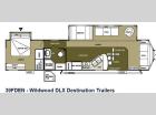 Floorplan - 2013 Forest River RV Wildwood Lodge 39FDEN DLX