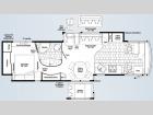 Floorplan - 2007 Winnebago Tour 40TD