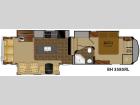 Floorplan - 2014 Heartland Bighorn 3585RL