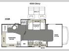 Floorplan - 2014 Coachmen RV Freelander 22QB Chevy 4500