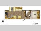 Floorplan - 2014 CrossRoads RV Zinger ZF29RK