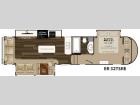 Floorplan - 2014 Heartland ElkRidge 32TSRE