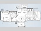 Floorplan - 2007 Itasca Ellipse 40TD