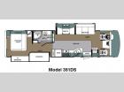 Floorplan - 2014 Forest River RV Georgetown 351DSF