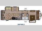 Floorplan - 2014 Keystone RV Sprinter Copper Canyon 269FWRLS