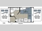 Floorplan - 2014 Dutchmen RV Kodiak 166E Express